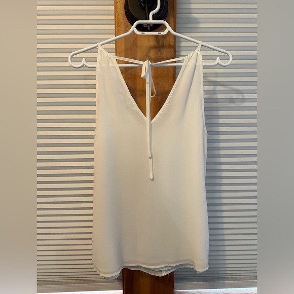 Norah dressy fringed crepe tank top. Size small. Excellent condition. - Picture 4 of 5